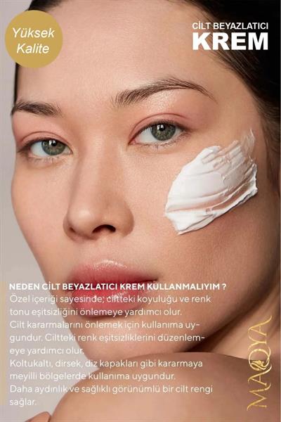 Maqya Cilt Beyazlatıcı Krem 100 ml 