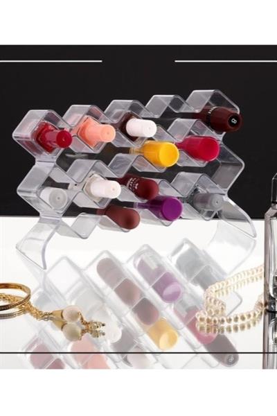 Rujluk ve Ojelik 18 Bölmeli Makyaj Organizer Düzenleyeci