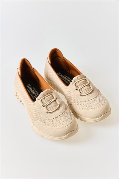 Kadın Hafızalı Taban (Memory Foam) Comfort Ayakkabı Bej