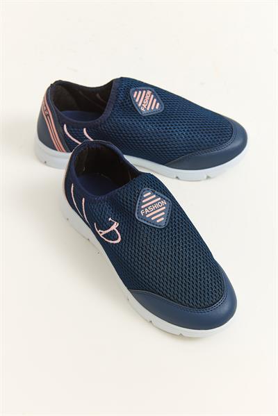 Bağcıksız Model Comfort Spor Ayakkabı Lacivert
