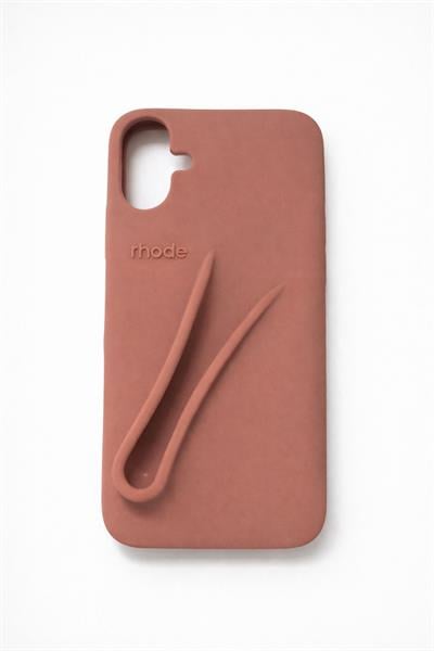 İphone 16 Plus Uyumlu Rhode Rujlu Kılıf Gül Kurusu