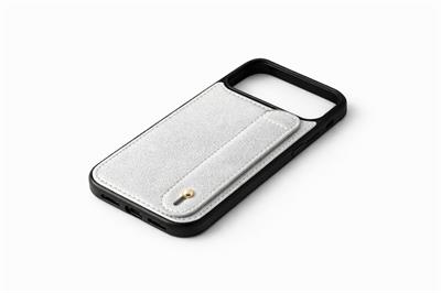  Charmlı ve Harfli Deri Kılıf Gri 17 promax  