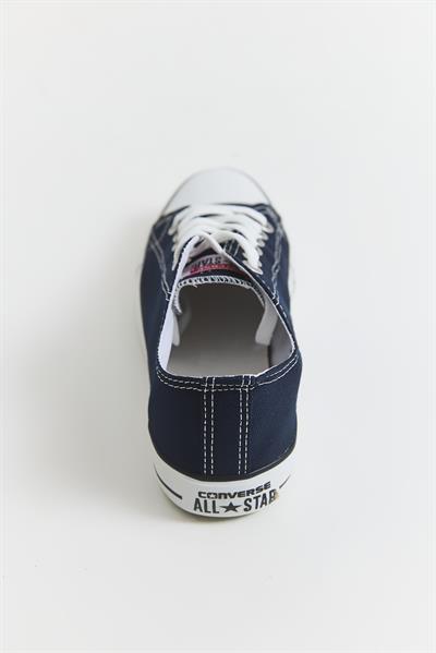 Şerit Detaylı Bağcıklı Kadın Ayakkabı Lacivert