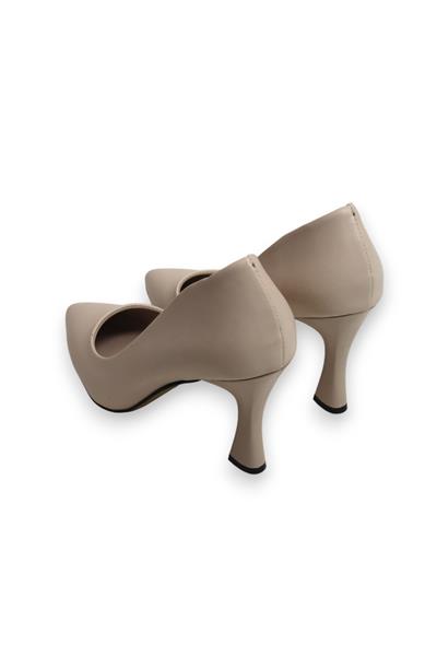 Kadın Sivri Burun Klasik Vizon Stiletto
