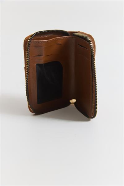 Çıtçıtlı Çok Gözlü Kartlık Cüzdan