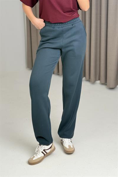 Üç İplik Şardonlu Kadın Eşofman Altı Antrasit