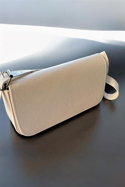 Günlük Baget Çanta Krem 