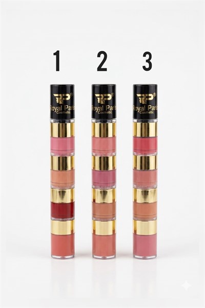 Matruşka Tasarım  5li Ruj Lip Gloss 