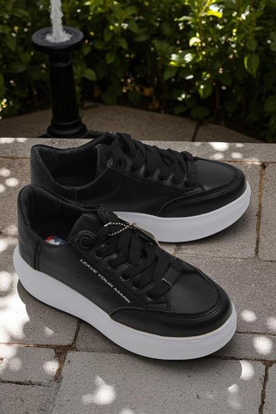 Kadın Günlük Casual Basic Spor Ayakkabı Siyah