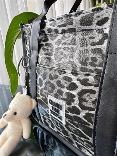 Ayıcıklı El Ve Omuz Çantası Siyah