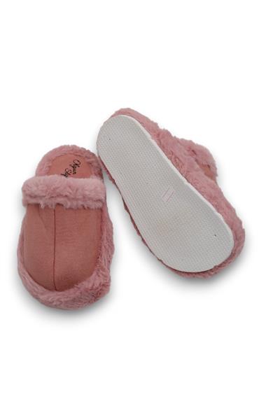Kadın Rahat Taban Kışlık Pembe Ev Terliği  