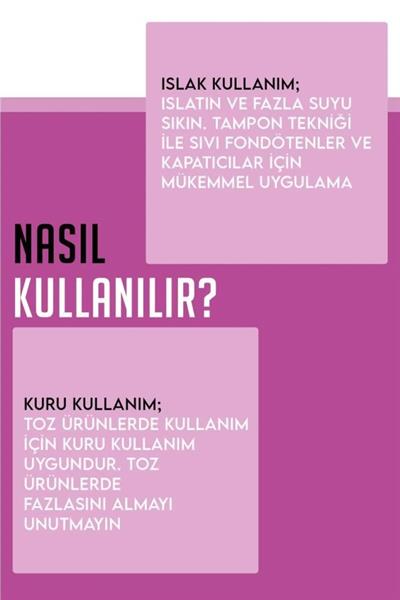Tekli Meyve Temalı Makyaj Süngeri Çilek