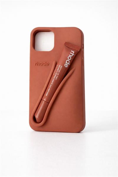 İphone 16 Uyumlu Rhode Rujlu Kılıf Gül Kurusu