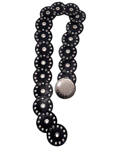 Metal Aksesuarlı  Parçalı Kadın Kemer Gümüş