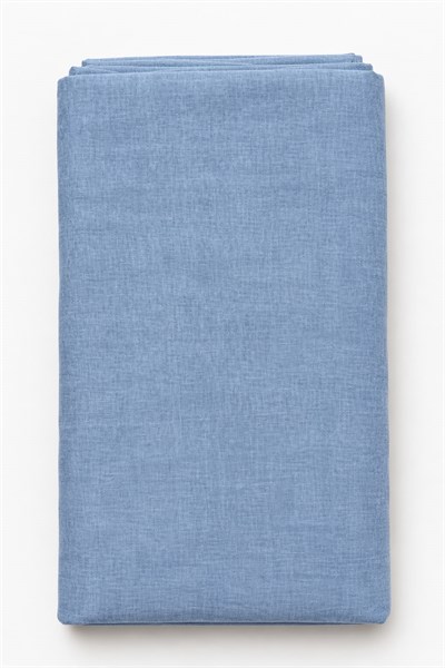 Pollycotton Yastık Kılıfı Mavi