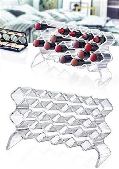 Rujluk ve Ojelik 18 Bölmeli Makyaj Organizer Düzenleyeci