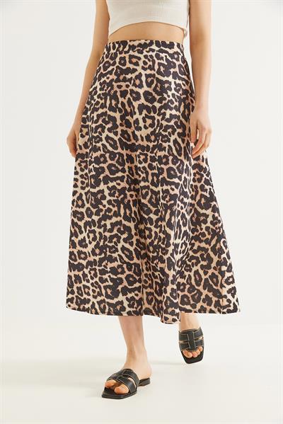 Leopar Desen Scuba Etek