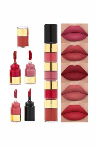 Matruşka Tasarım  5li Ruj Lip Gloss