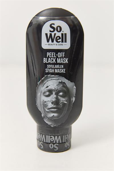 Soyulabilir Siyah Maske  150 ML