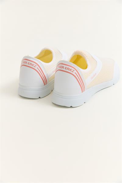 Bağcıksız Model Rahat Taban Ayakkabı Krem