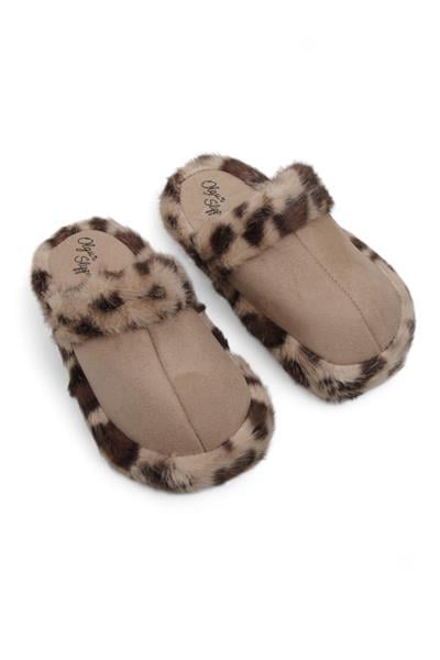 Kadın Rahat Taban Kışlık Gri Ev Terliği  