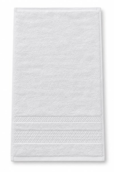 Pamuklu Banyo 90X45Cm Ölçülü El Yüz Havlusu Ekru
