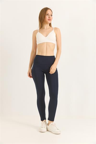 Slim fit yüksek bel toparlayıcı Oysho Tayt Lacivert