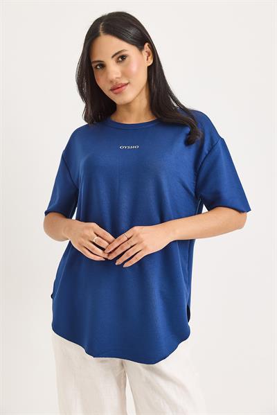 Bisiklet Yaka  Oysho Basic Tshirt Saks