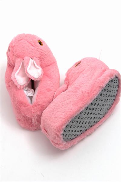 Tavşan Model Panduf Ev Terliği Pembe