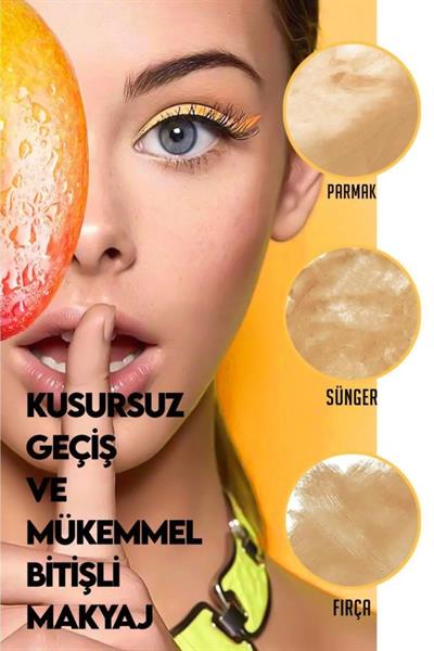 Tekli Meyve Temalı Makyaj Süngeri Mango