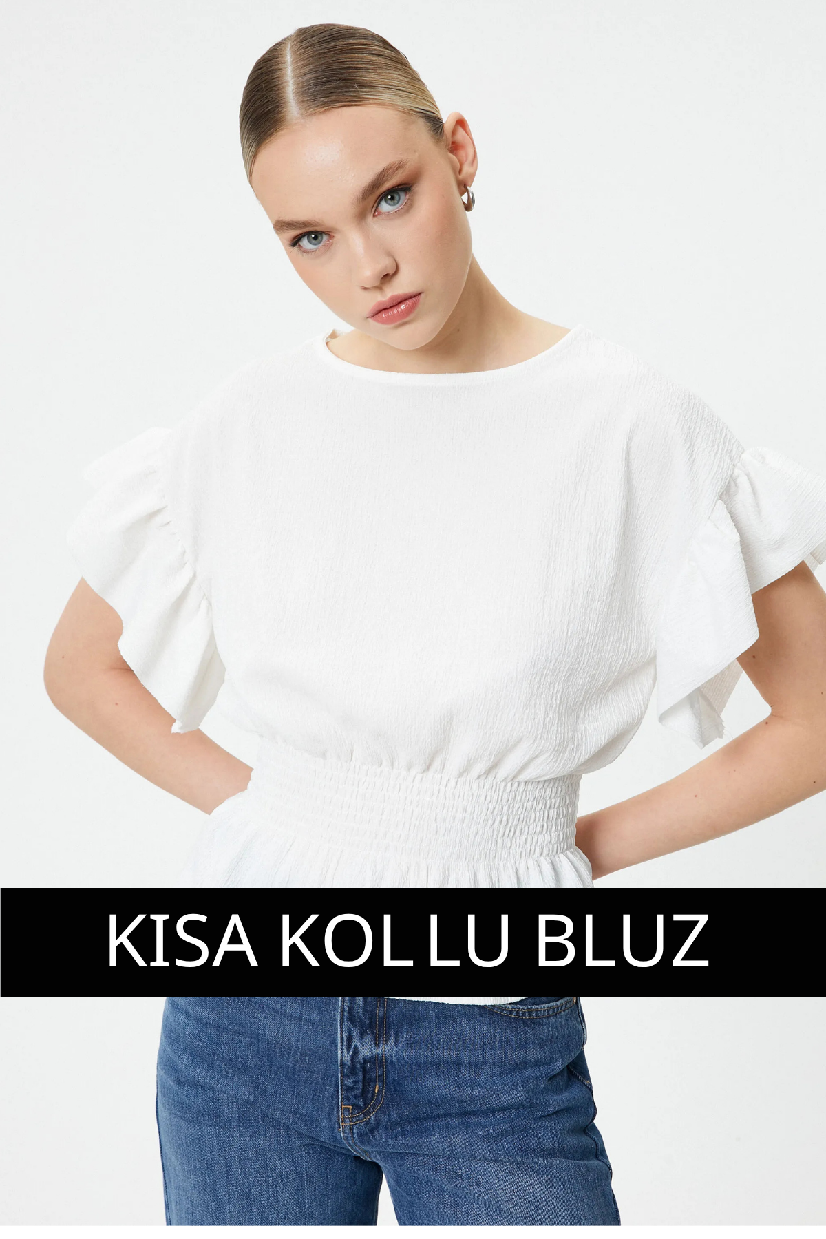 Kısa Kollu Bluz