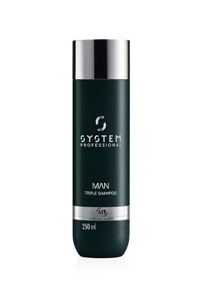 System Man Saç, Sakal & Vücut Şampuanı 250 ml