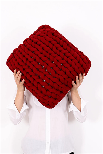 El Örgüsü-Yapımı Kırlent