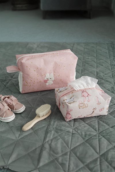 Baby 2 li Çanta İçi Düzenleyici Pembe Pembe
