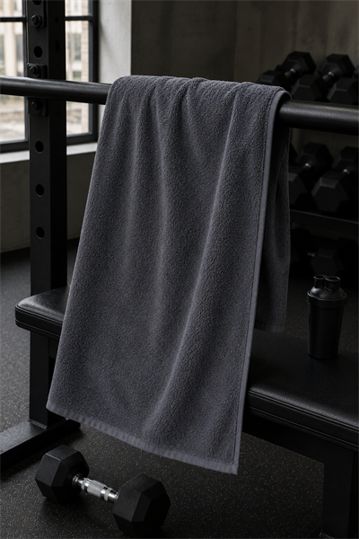 Füme Spor Fitness Antrenman Havlusu 50x90 CM Füme