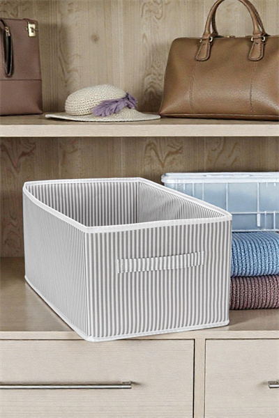 Pantolon Organizer Gri Çizgili Gri Çizgili