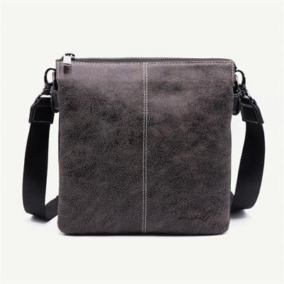 Uderra Unisex Hakiki Deri Vizon Postacı Çantası - S3EK0319