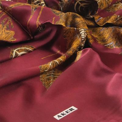 Aker %100 İpek - Twill Eşarp