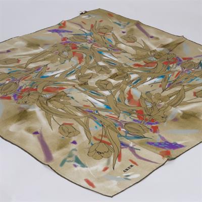 Aker %100 İpek - Twill Eşarp