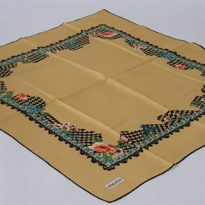 Armanda % 100 İpek - Twill Eşarp