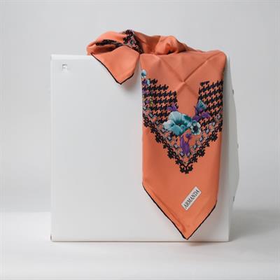 Armanda % 100 İpek - Twill Eşarp