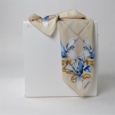 Armanda % 100 İpek - Twill Eşarp