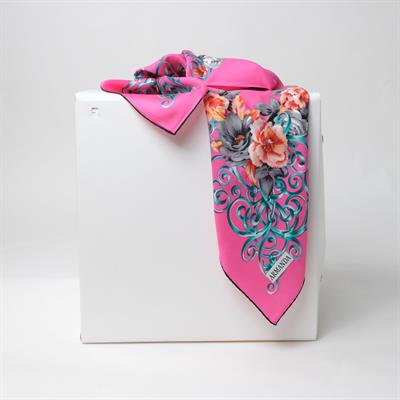 Armanda % 100 İpek - Twill Eşarp
