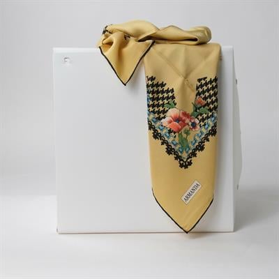 Armanda % 100 İpek - Twill Eşarp