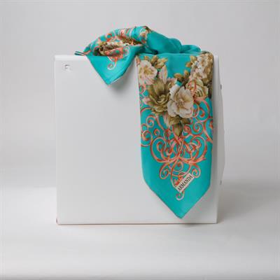 Armanda % 100 İpek - Twill Eşarp