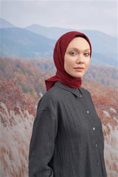 Armanda Cotton Monogram Eşarp