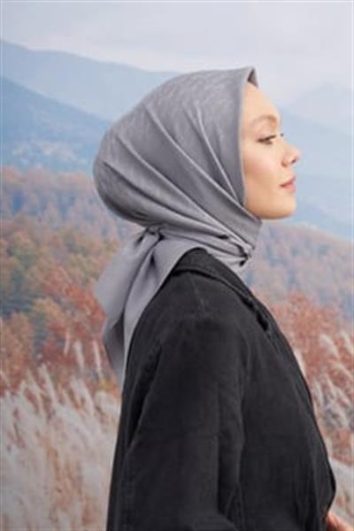 Armanda Cotton Monogram Eşarp