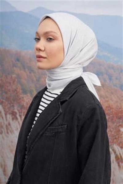 Armanda Cotton Monogram Eşarp