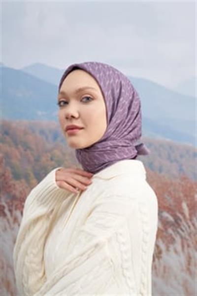 Armanda Cotton Monogram Eşarp