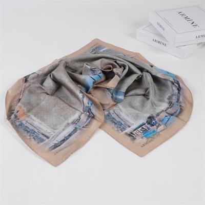 Armine % 100 İpek - Twill Eşarp